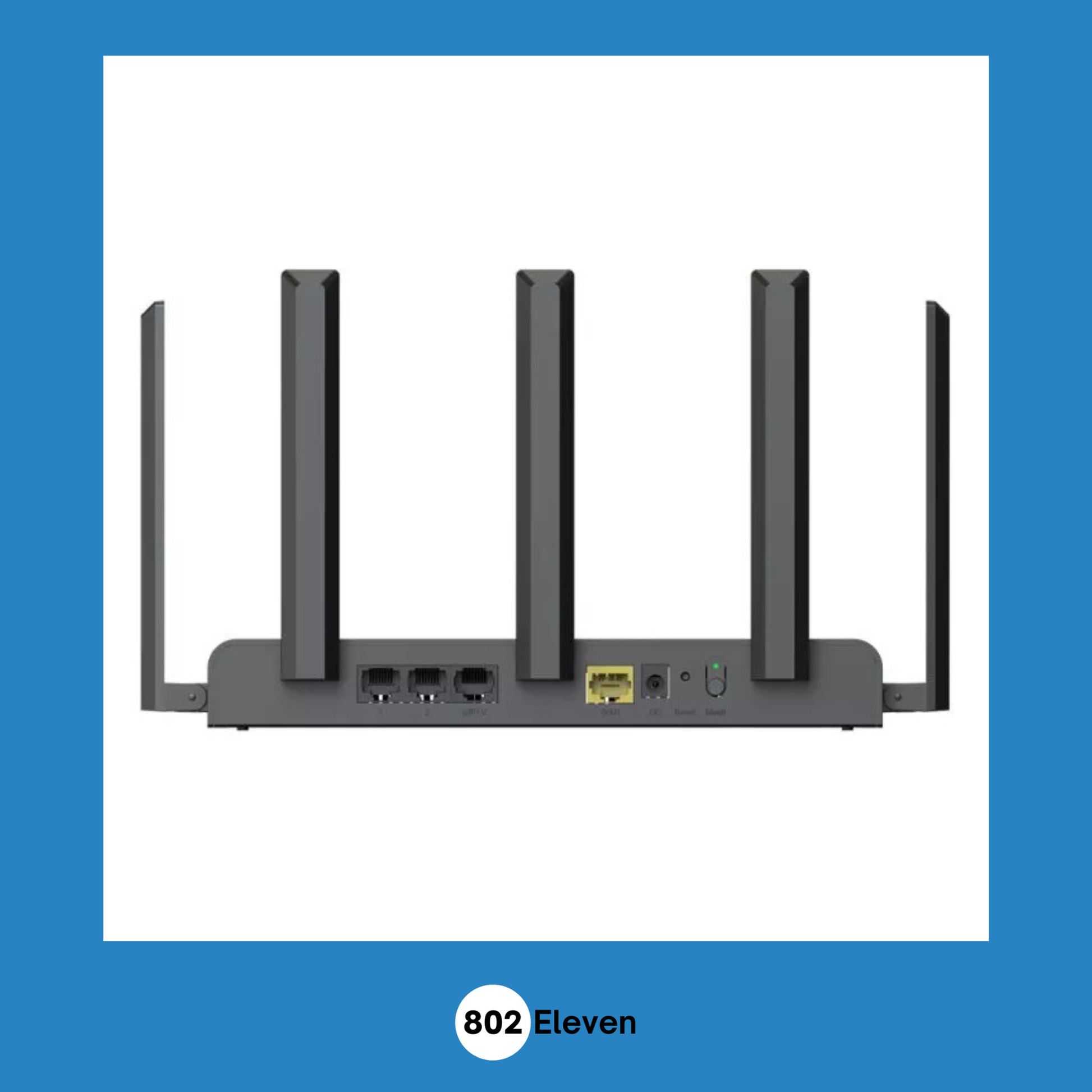 Gigabit Mesh Router RG-EW1300G, View Back