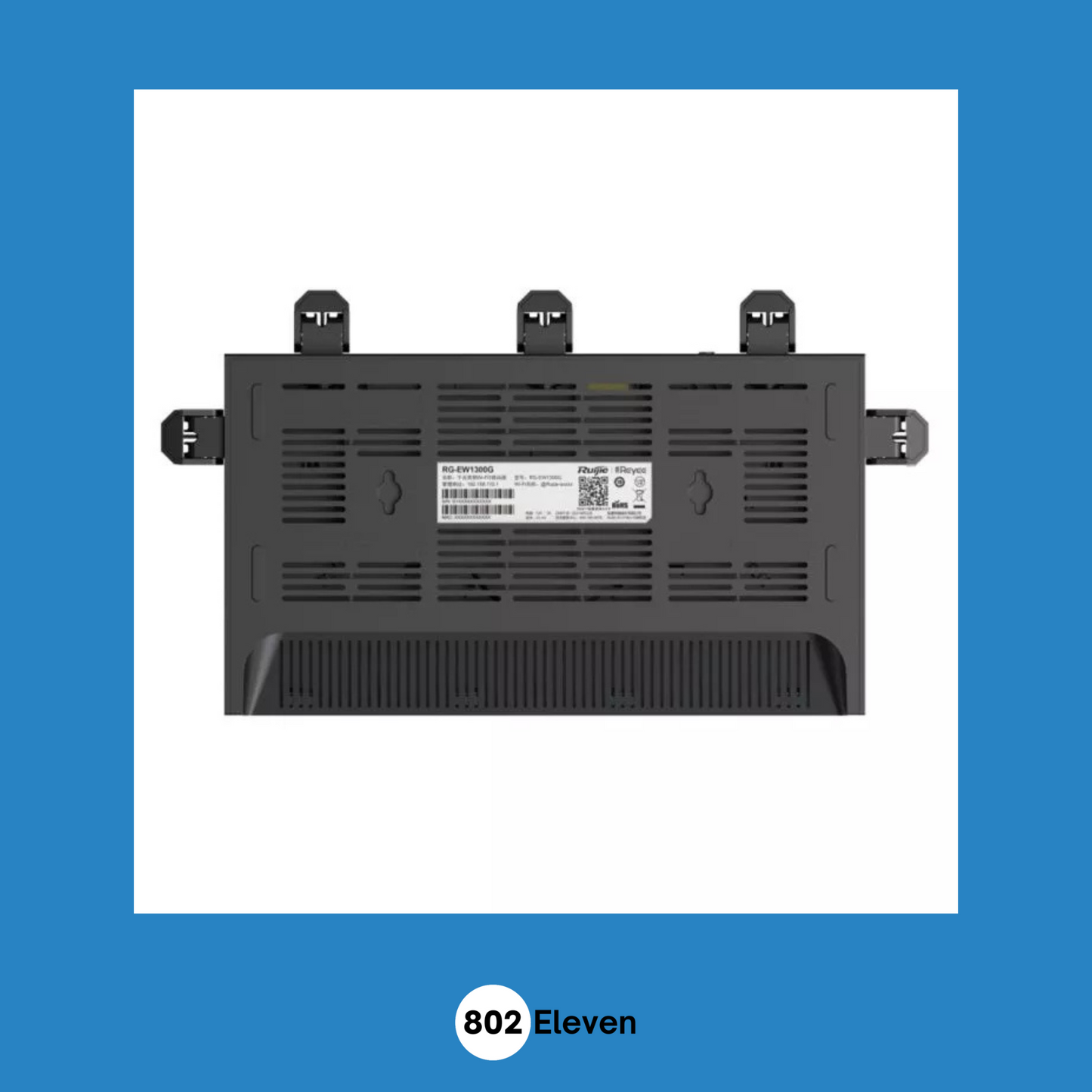 Gigabit Mesh Router RG-EW1300G, View Bottom