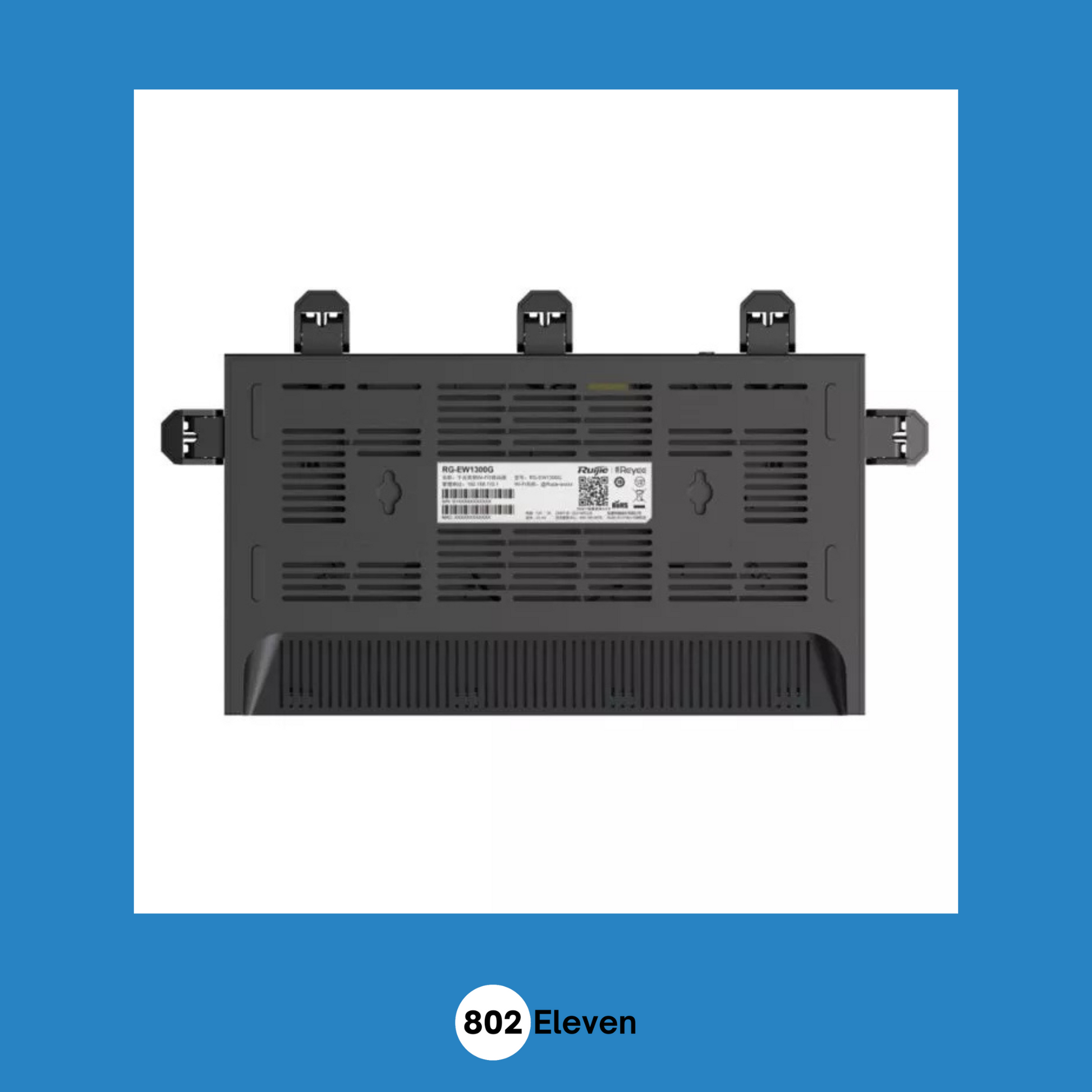 Gigabit Mesh Router RG-EW1300G, View Bottom
