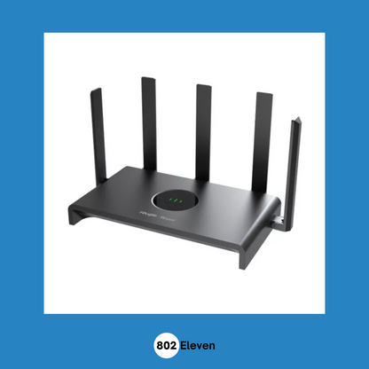 Gigabit Mesh Router RG-EW1300G, View Side