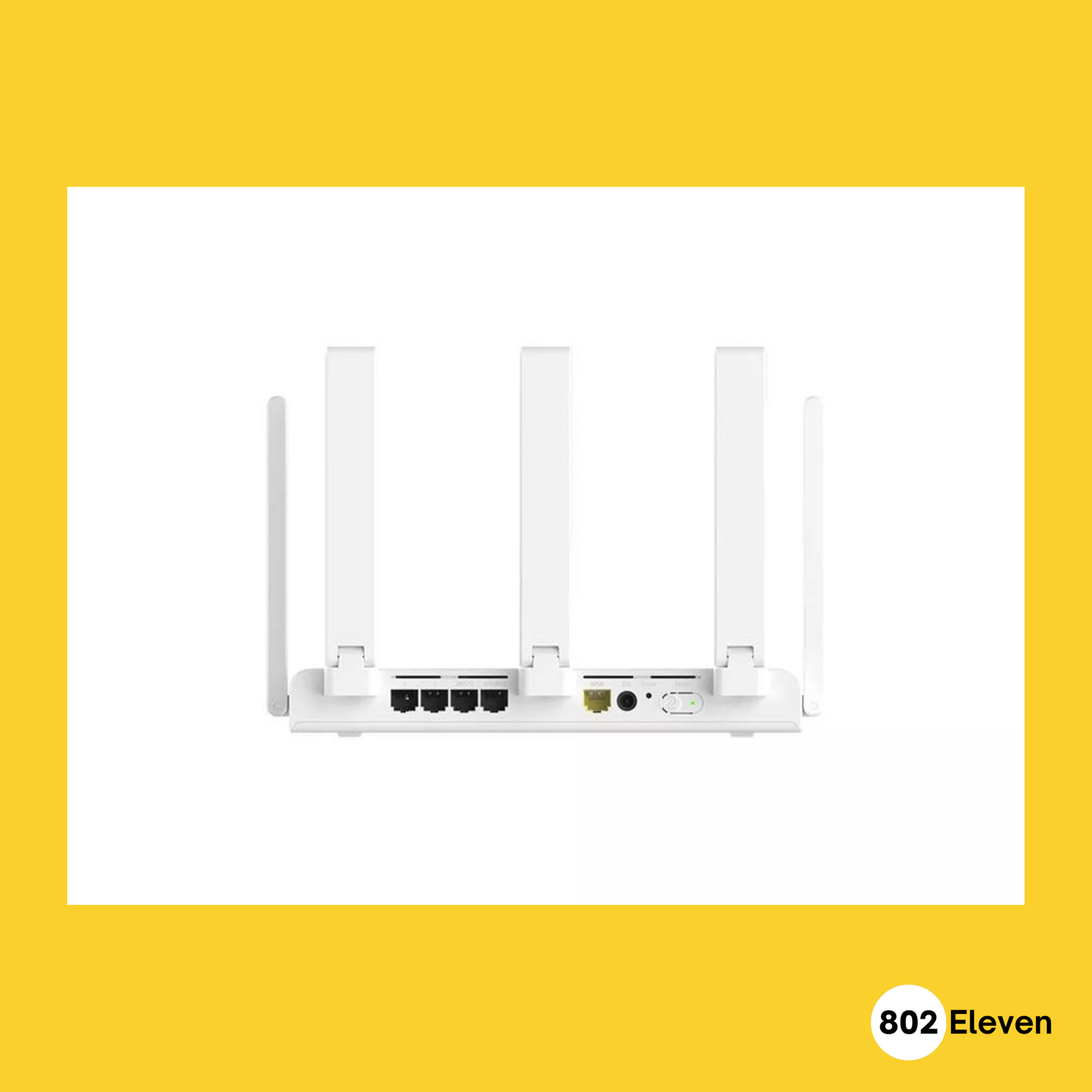 Gigabit Mesh Router RG-EW3000GX, View Back